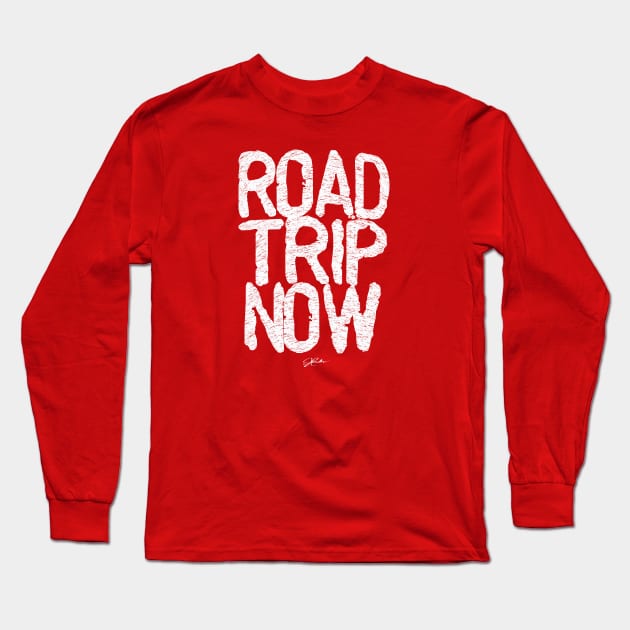 Road Trip Now Long Sleeve T-Shirt by jcombs